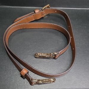 Michael Kors Tan Leather Straps with Gold Accents